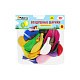 Воздушные шарики, 30 см, круглые, разноцветные, без рисунка, 30шт/упак - миниатюра №1